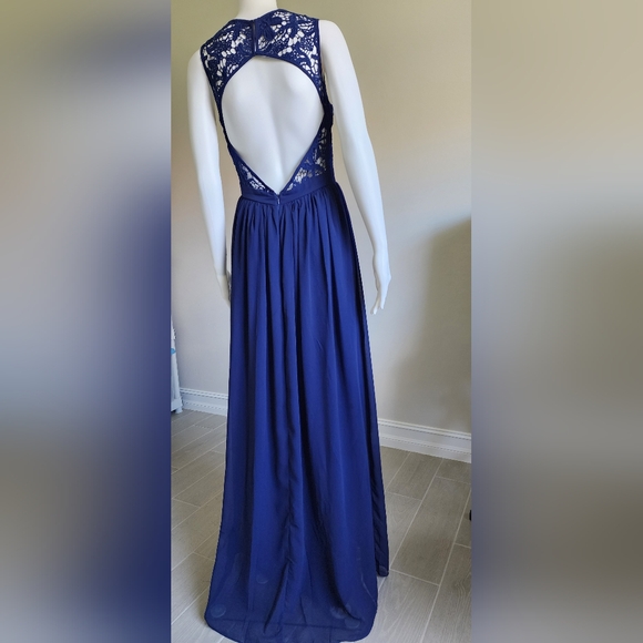 Saved by the Dress Blue Long Gown - Picture 12 of 16